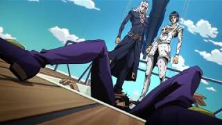 ジョジョLeone Abbacchio vs Mario Zucchero [upl. by Rialb559]