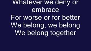 We Belong Pat Benatar Official Lyrics [upl. by Procora]