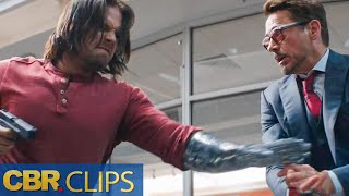 Winter Soldier Vs Avengers  Captain America Civil War  Marvel [upl. by Benetta]