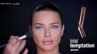 Maybelline Total Temptation Look FT Adriana Lima [upl. by Nandor]