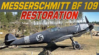 Messerschmitt Bf 109  Restoring A Piece of History Aircraft Of WW2 [upl. by Angid]