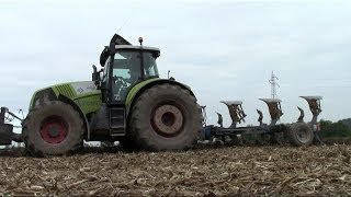 Axion 850  Trivomere RABE  Italian Plowing 2013 [upl. by Aratahc]