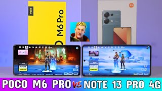 Redmi Note 13 Pro vs POCO M6 Pro Prueba de Rendimiento FortniteCuál es mejor con Helio G99 Ultra [upl. by Euqirdor674]