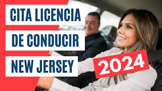 Cita para Licencia de Conducir New Jersey 2024 [upl. by Hildy]