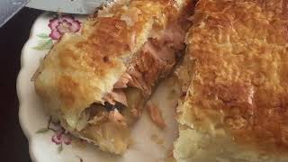 Video 61  Salmon Wellington [upl. by Terces]