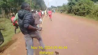 marathon on a road irungu vs Balozi 😃mayo kashila makhuva 😃 [upl. by Chiou]