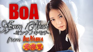 4K BoA  Every Heartミンナノキモチ from quot Inuyasha Ending 4 Music Video [upl. by Yleoj]