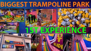 Visit The Largest Trampoline Park In Tricity  Chandigarh  Zirakpur  The Insiders [upl. by Adnileb]