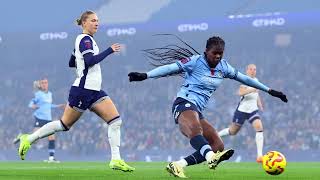 Khadija Shaw’s HatTrick Powers Man City Women to Dominant Win Over Spurs [upl. by Alburg]