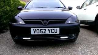 Daytime Running Lights on Vauxhall Corsa C [upl. by Locke]