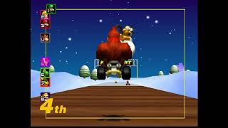 Mario Kart 64  Flower Cup 100cc Donkey Kong [upl. by Kimbra296]