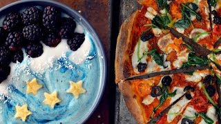 Vegan What I Eat In A Day  Pizza 14 [upl. by Adnarim]