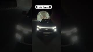 Creta facelift night looks hyundai cretafacelift [upl. by Etterb981]