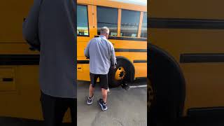 School Bus PreTrip Wheel Compartment Inspection [upl. by Lowson429]