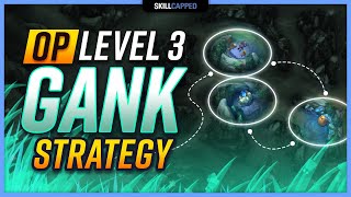 The FASTEST LEVEL 3 GANK STRATEGY You NEED to Know  Jungle Guide [upl. by Roxi339]