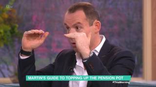 Martins Guide to Topping Up the Pension Pot  This Morning [upl. by Ynetsed]