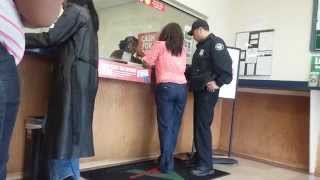 How To Get Arrested Lady gets arrested for check fraud at a check cashing store [upl. by Oralee]