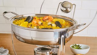 Chafing Dish  Best for Dawat  COSTCO [upl. by Fawn175]