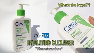 CeraVe Hydrating Cleanser HONEST REVIEW [upl. by Loyce]