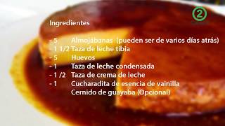 Nuestra Agenda  Flan de Almojabanas [upl. by Ier]