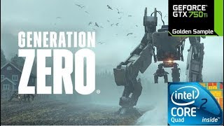 Generation Zero On Dell Optiplex 780 MT Core 2 Quad Q9650 GTX 750 ti [upl. by Cinimmod]