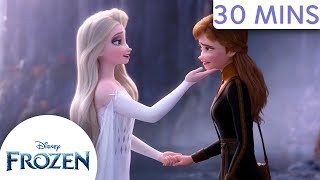 Elsa and Anna’s Most Heartwarming Moments  Frozen [upl. by Neyrb]