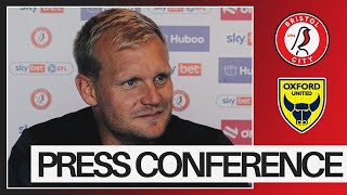 Liam Manning previews Oxford United match  Press Conference [upl. by Redwine]