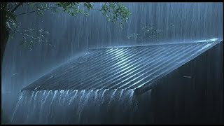 🔴 Powerful Rain and Thunder Sounds for Sleeping  Black Screen Rainstorm  Sleep Sounds [upl. by Aicinet]