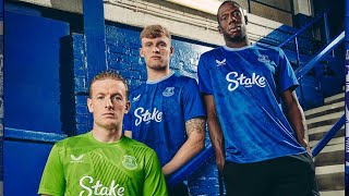 Everton New 20242025 Kit Out Today [upl. by Atekal]