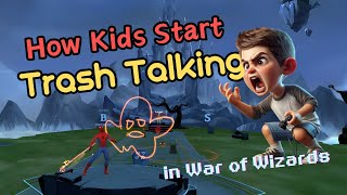 Toxic kid starts trash talking after getting smooshed in War of Wizards VR FULL MATCH [upl. by Hsejar34]