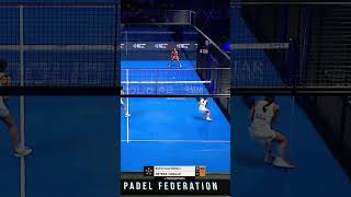 MASSIVE HUSTLE 🏃‍♀️🏃‍♀️ Padel Highlights bestofpadel [upl. by Nnahoj]