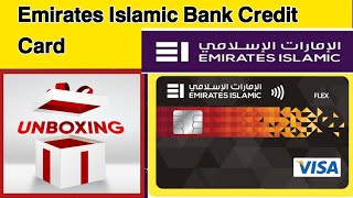 Emirates Islamic Bank Credit Card Unboxing Video Nice Looking Card II Ibrahim technical Skills [upl. by Zinah979]