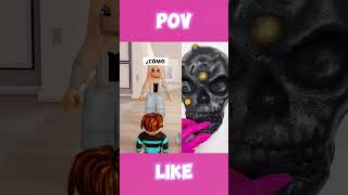 MI HERMANITA LOCA EN ROBLOX😳😳 roblox shorts [upl. by Anitsahs]