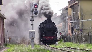 Treno a vapore per Varallo Sesia [upl. by Vedette]