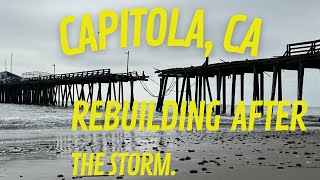 CAPITOLA CA  Rebuilding after the storms of January 2023 [upl. by Dympha]