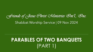 Parables of Two Banquets [upl. by Tice]