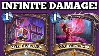 The Demon Seed has broken Hearthstone yet again… this is ridiculous [upl. by Norrehs873]