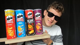 ASMR tasting Pringles So you dont have to 🤯 [upl. by Elicul251]