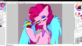 ★ CupcakesPinkie Pie Speedpaint ★ [upl. by Britta]