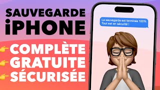 Une sauvegarde iPhone gratuite complète et sécurisée  1 astuce  Mac ou PC  Finder ou iTunes [upl. by Ailimaj]