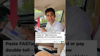 New rules on FasTag  Paste it on your car’s windscreen or pay double amount indiandriveguide [upl. by Atalaya285]