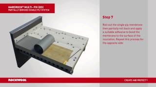 HARDROCK® MultiFix Dual Density DD Partially Bonded Single Ply System [upl. by Potash]