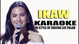 IKAW KARAOKE IN STYLE OF SHEENA LEE PALAD CONTEST PIECE [upl. by Enogitna]