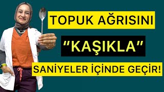 TOPUK AĞRISINI 30 SANİYE GEÇİR fizyoterapistmacide topukdikeni [upl. by Aelahs]