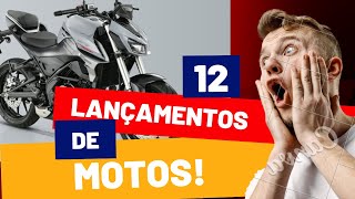 12 Lançamentos de Motos que Chegam às Lojas do Brasil até o Fim de 2024 [upl. by Akiner533]