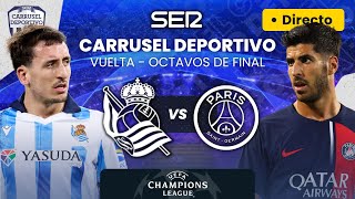 🏆⚽️ REAL SOCIEDAD vs PARIS SAINTGERMAIN  Octavos UEFA Champions League EN DIRECTO [upl. by Garfinkel]