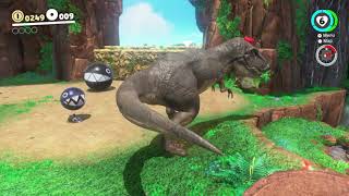 Super Mario Odyssey  Cascade Kingdom Moon 3 Chomp Through The Rocks Moon [upl. by Adolphe484]