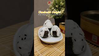 Umeboshi Onigiri 🍙onigiri japanesefood [upl. by Etteuqram28]