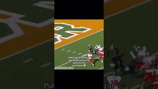 70 YARD TD ON A PULLED HAMMY😭🔥youtubeshorts football collegefootball footballshorts [upl. by Uthrop]