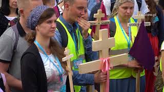 Wyjście pielgrzymki z Białegostoku na Grabarkę [upl. by Fonsie]